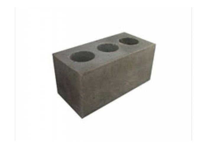 Блок стеновой отверстие 3 круга  40х20х20  песко-цементный