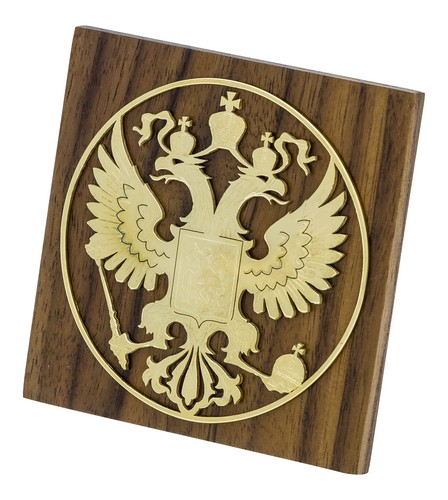 Накладка резная герб  РФ