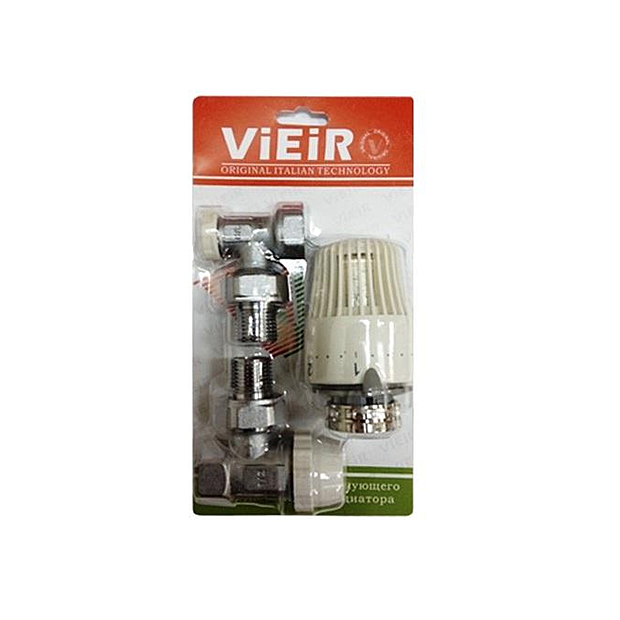 Комплект терморегулирующий VIER 3/4 угловой VR311