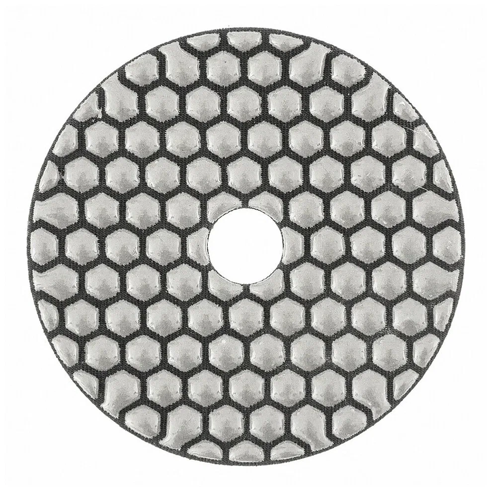 Алмазный гибкий шлифовальный круг АГШК (липучка), сухое шлифование, 100 мм, Р 400