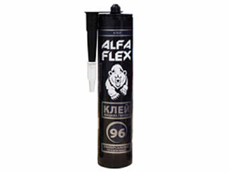 Клей жидкие гвозди ALFA Flex 96 универсальный,прозрачный 280мл