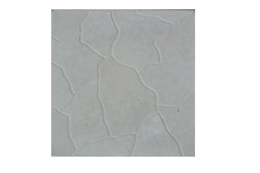 Плитка тротуарная 35х35х4,5" Камни"цвет  серый