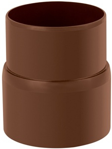 Муфта трубы ПВХ коричневая  Стандарт (Альта-Профиль)