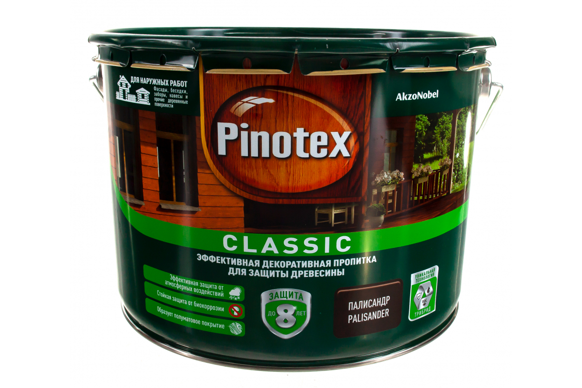 Pinotex Classic, 9л, палисандр