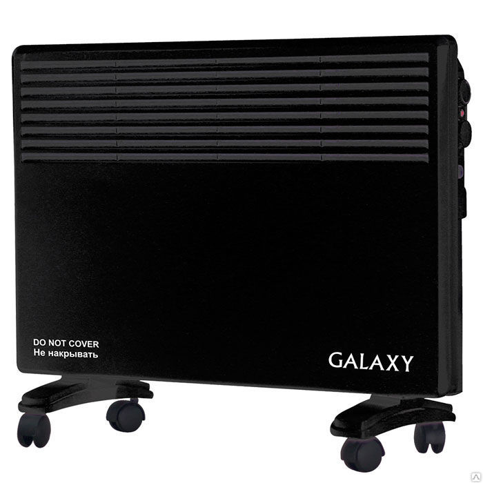 Конвектор Galaxy GL8226 1,2квт 2 режима черный