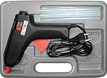 Пистолет клеевой д.11 мм, 15 Вт ( 70 Вт ), в кейсе